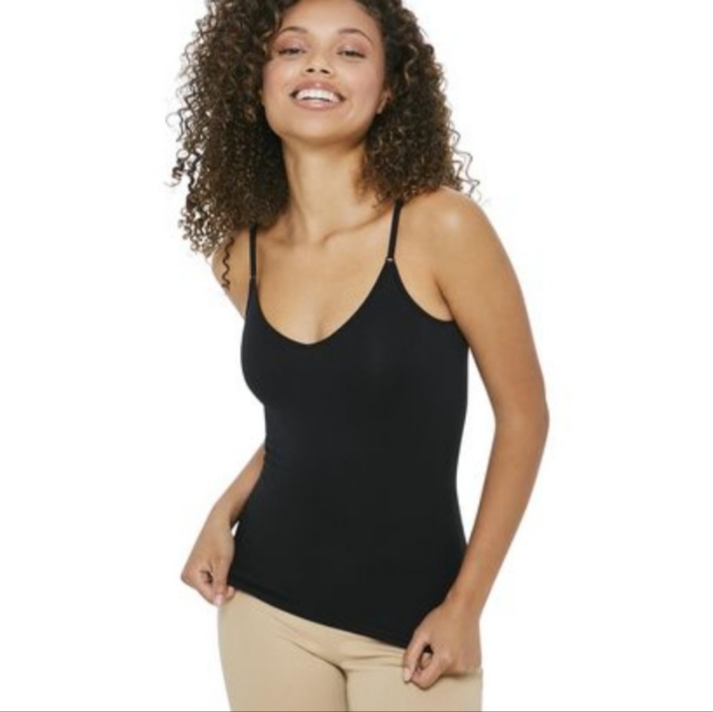 Black Seamless Camisole (Large)  NWOT